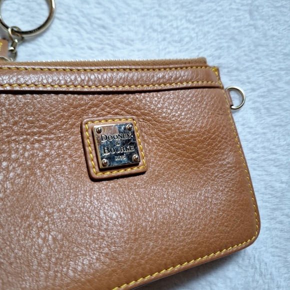 Dooney & Bourke  Coin Purse Keychain Wallet - Picture 10 of 11